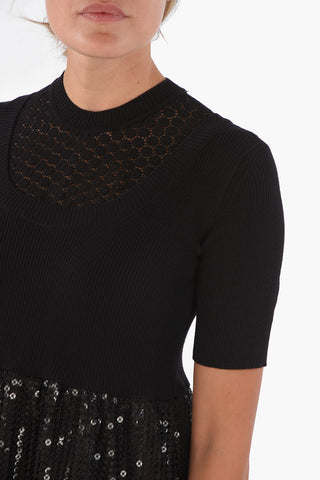 BLACK GOLD Sequined DORLY Dress