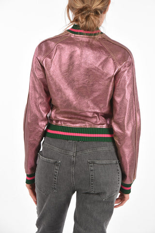 Leather Cracked  L-NOTE Jacket