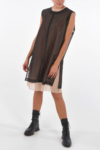 BLACK GOLD sleeveless D-LAY Tunic Dress