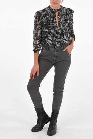 BLACK GOLD 14cm Stretch denim TYPE-1747 Jeans 