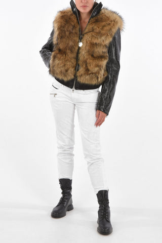 Eco Fur L-BURG Crop Coat