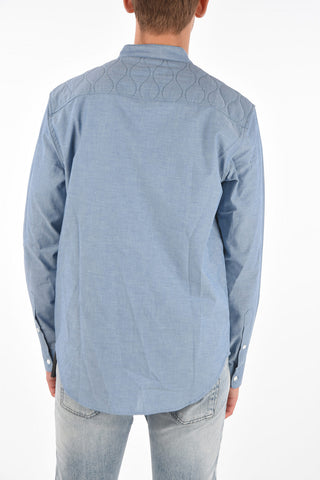 BLACK GOLD Corean neck SKALYNA Zipped Shirt