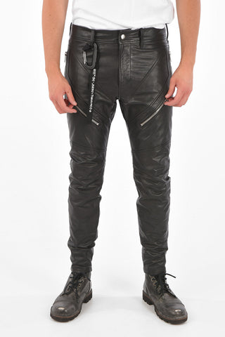Pantaloni in pelle P-VON-L 