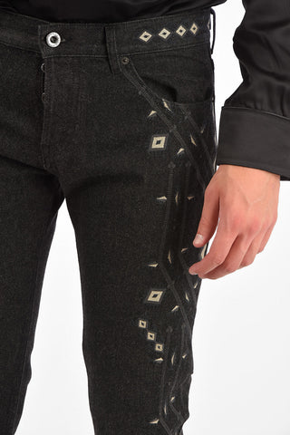 BLACK GOLD Jeans TYPE-2813 Ricamati 17cm
