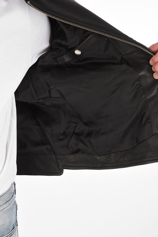 Leather Biker Jacket L-TOVMAS
