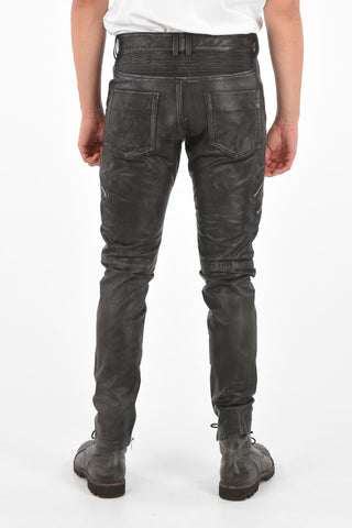 Leather P-TRAN-A Pants