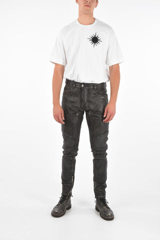 Leather P-TRAN-A Pants