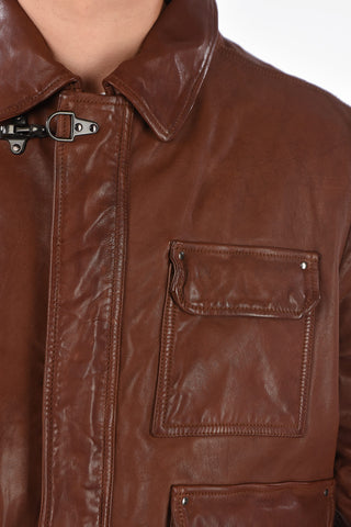 Leather L-LUC Jacket 