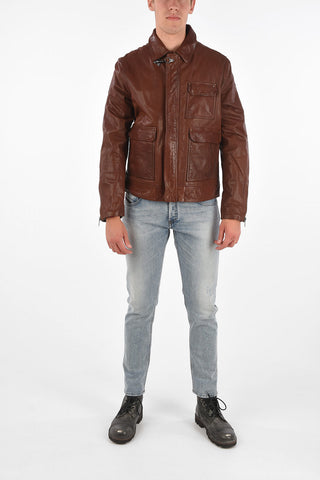 Leather L-LUC Jacket 