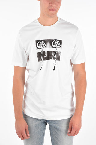 BLACK printed GOLD TY-X1 T-Shirt 