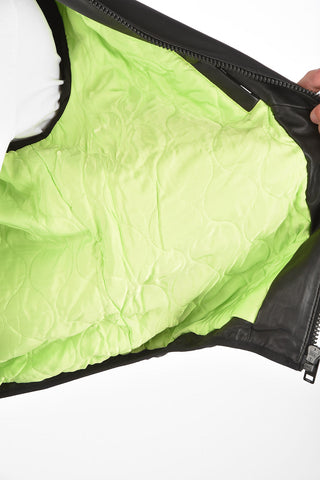 Leather Hooded L-MATHIAS Jacket 
