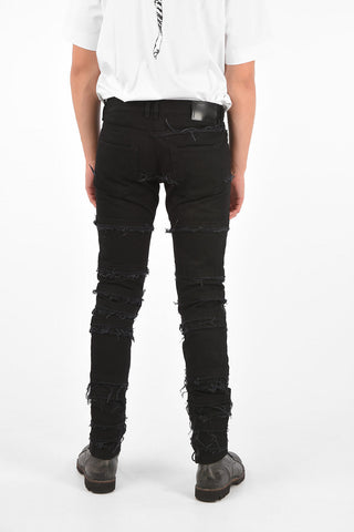 BLACK GOLD Jeans TYPE-2813 con Frange 17cm