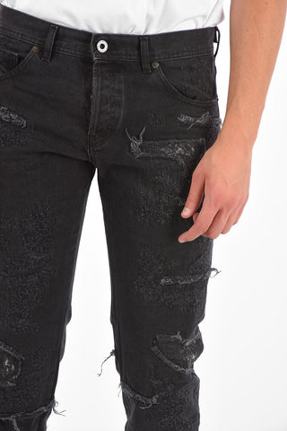 BLACK GOLD Jeans TYPE-2813E con strappi 18cm