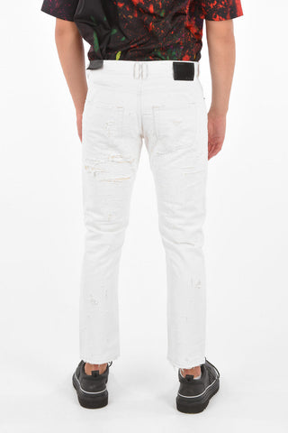 BLACK GOLD Jeans TYPE-2813 con Strappi 18cm