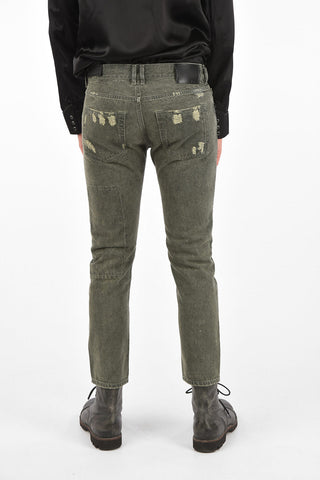 BLACK GOLD 17cm Distressed TYPE-28138 Jeans