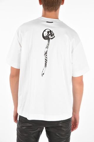 BLACK GOLD Sun embroidered TEORIALE-X1 T-Shirt