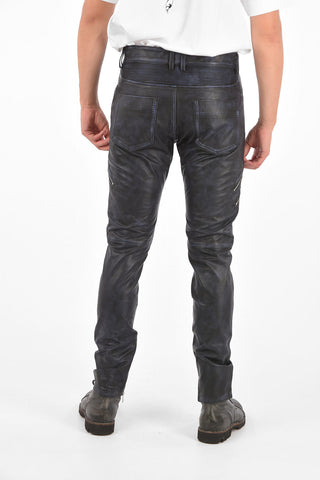 Leather P-TRAN-A Pants