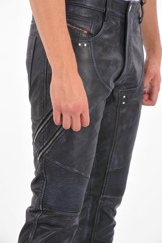Leather P-TRAN-A Pants