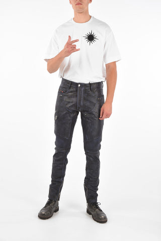 Leather P-TRAN-A Pants