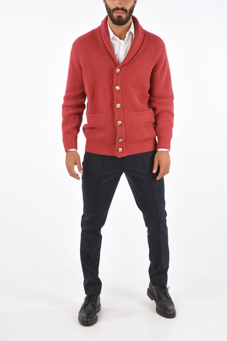 Cardigan Crochet a Due Tasche 