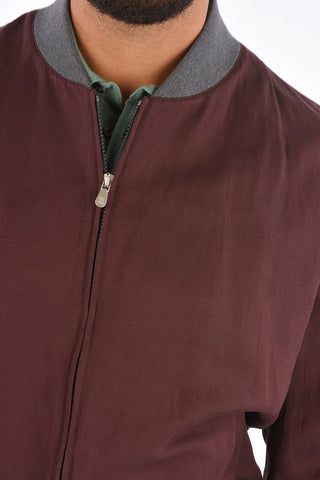 Half-Lined Jetted pocket Bomber