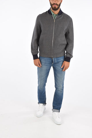 Bomber Reversibile in Cashmere e Seta