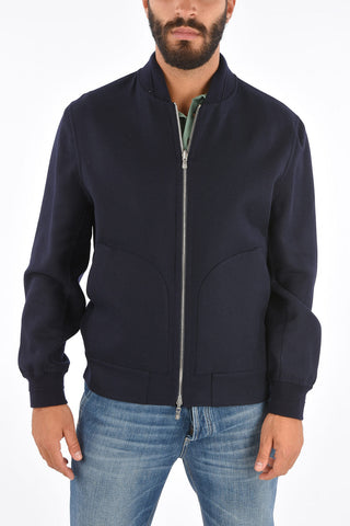 Bomber Reversibile in Cashmere e Seta