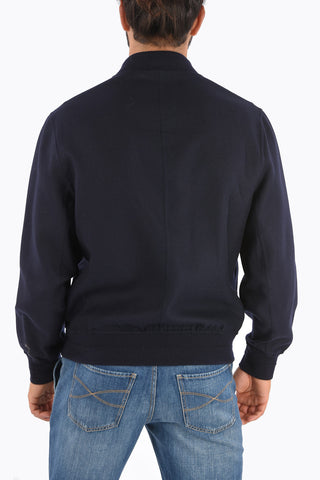Bomber Reversibile in Cashmere e Seta