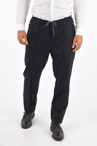 Single Pleat LEISURE FIT Wool Pants