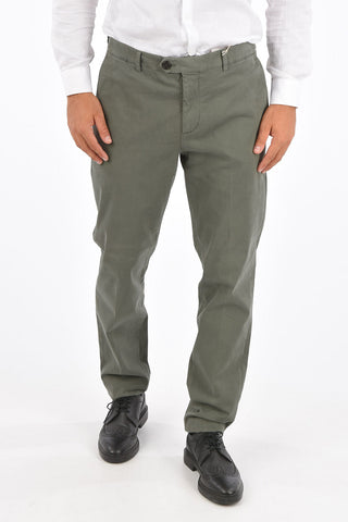 Pantaloni Chino TRADITIONAL FIT in Cotone Stretch