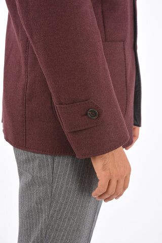 Giubbotto Reversibile in Cashmere e Seta