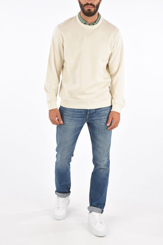 Cashmere Blend Crew-Neck Sweater