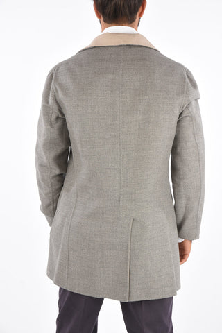 Cappotto Reversibile in Cashmere e Seta