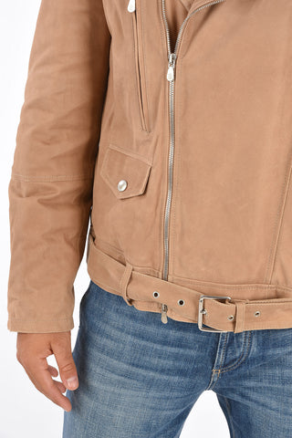 Suede Biker Jacket