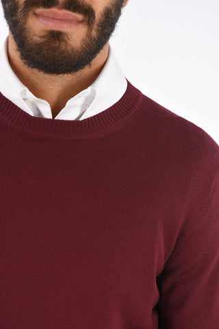 Virgin Wool Crew-Neck Sweater