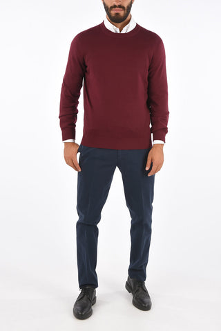 Virgin Wool Crew-Neck Sweater