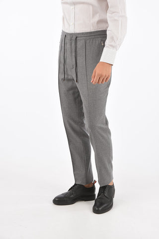 Single Pleat LEISURE FIT Wool Pants