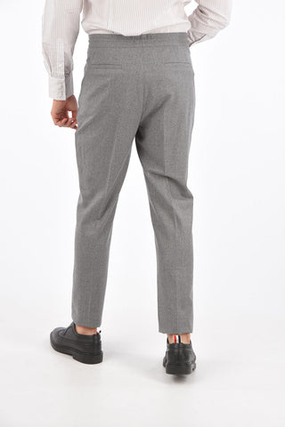 Single Pleat LEISURE FIT Wool Pants