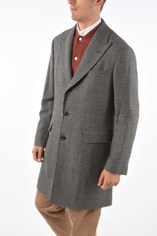 Cappotto Pied de Poulé in Cashmere