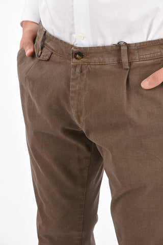CC COLLECTION Single Pleated Regular Fit Pants