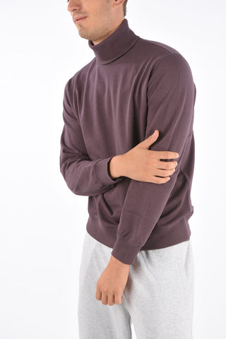 Cotton Turtle-Neck Sweater