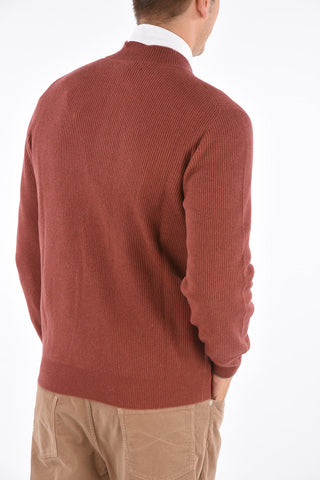 Ribbed Snap Button Cardigan