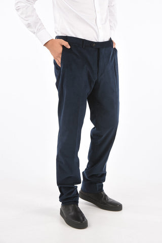 Pantaloni Senza Orlo ACADEMY in Velluto a Coste