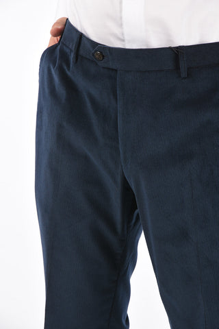 Pantaloni Senza Orlo ACADEMY in Velluto a Coste