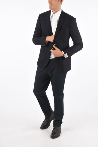 Cashmere Flap Pocket Blazer