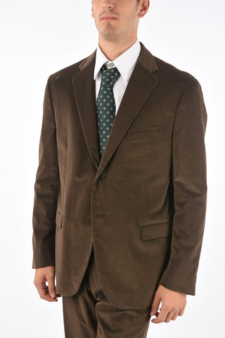 Corduroy Flap Pocket Suit