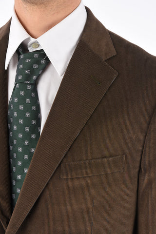 Corduroy Flap Pocket Suit