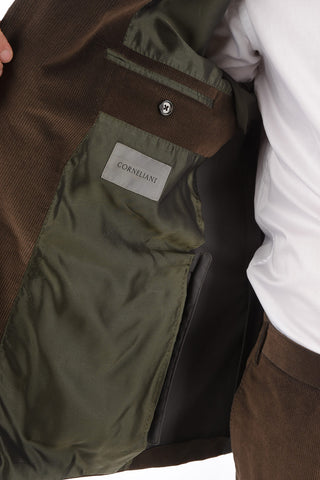 Corduroy Flap Pocket Suit