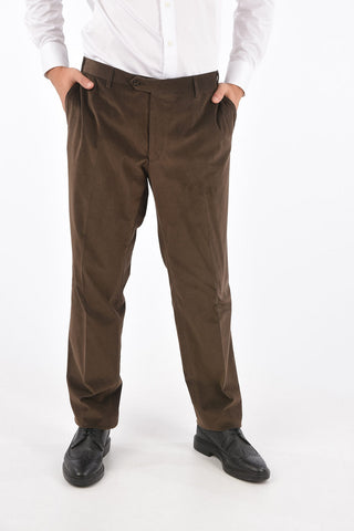 Corduroy Flap Pocket Suit