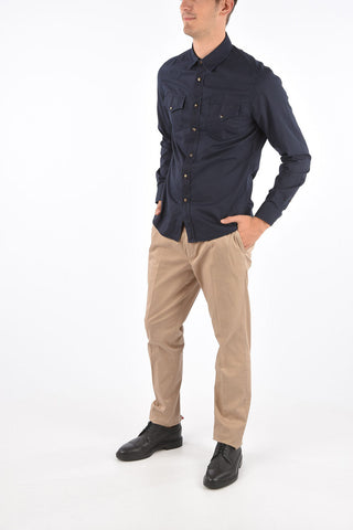 Snap Button Two Pocket Shirt